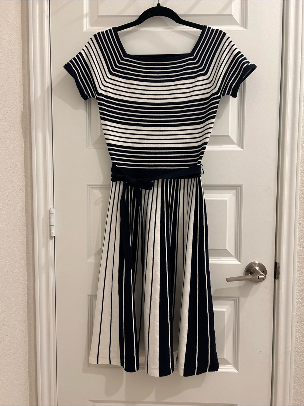 Boden Striped Aida Midi Dress - Size 2R